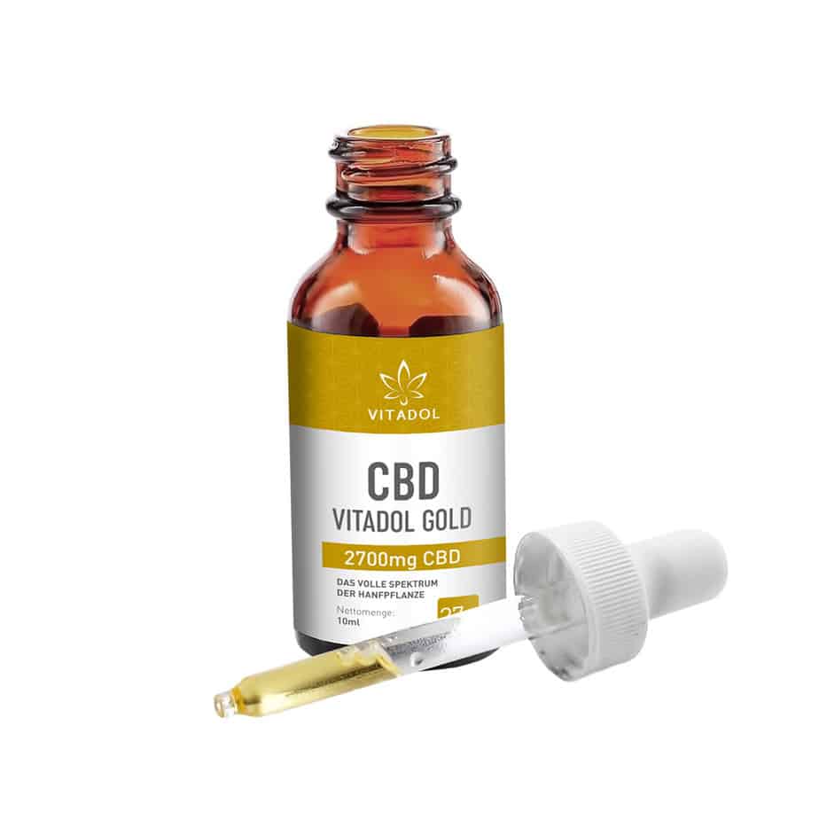 VITADOL GOLD OLIO DI CBD BIOLOGICO 27% 10ML