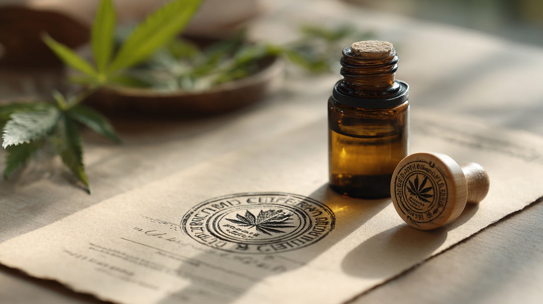 Ein Zertifikat zur Rechtslage von CBD